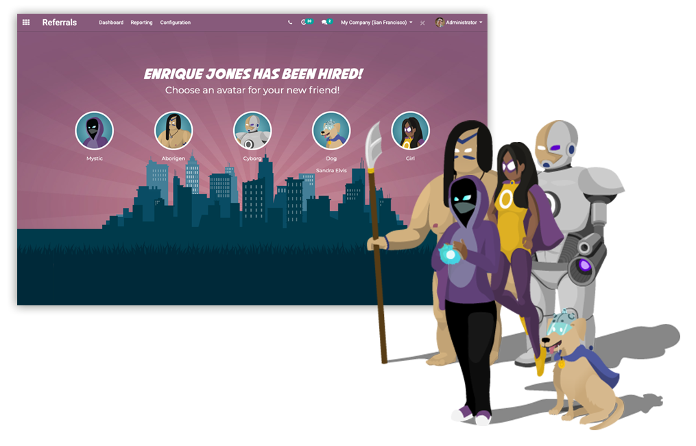 Odoo Human Resources Apps overview Odoo Human Resources Apps overview