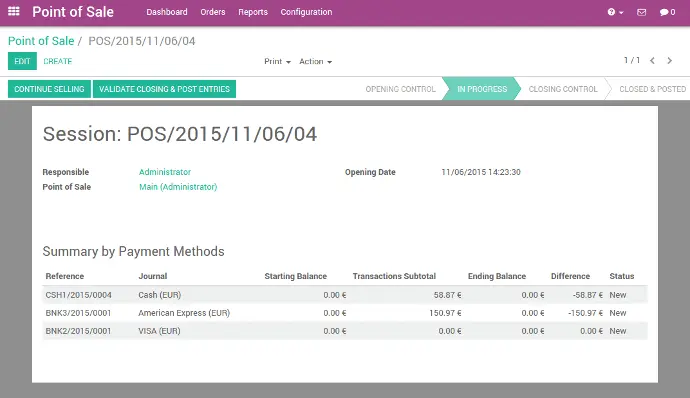odoo-pos-interface