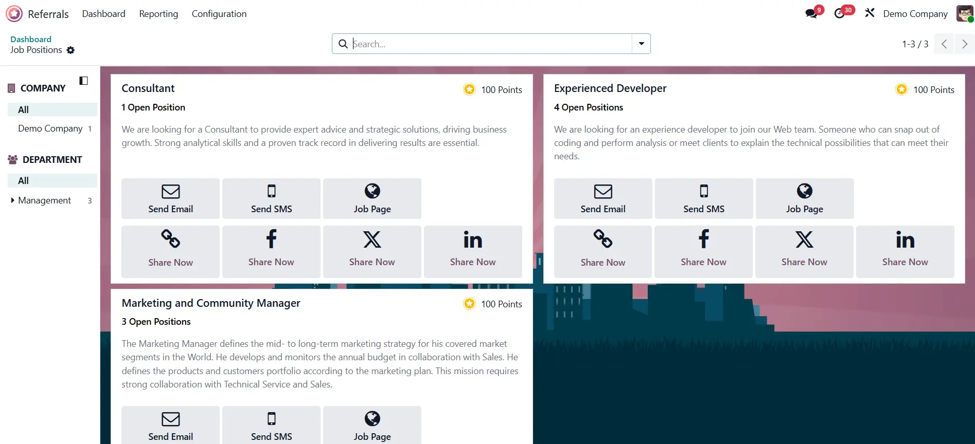 odoo-referral-interface