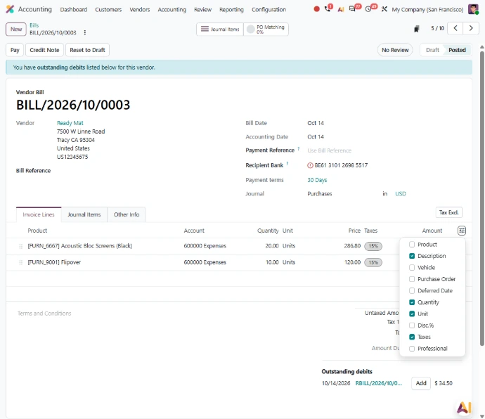 Odoo-20-Accounting-factures-fournisseurs-saisie-donnees