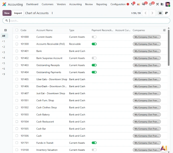 Odoo-20-Accounting-plan-comptable