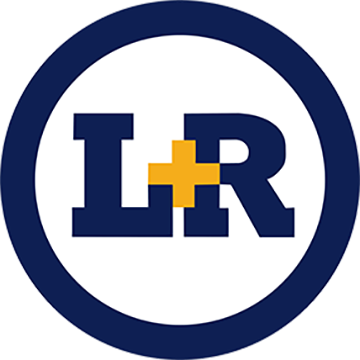The L&R Group logo